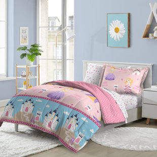 Dream factory unicorn rainbow comforter cheap set